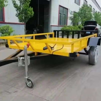 Доступный 3-х осный тракторный мини-прицеп ферма 2 тонны 3 5 тонн хозяйственные многофункциональные прицепы