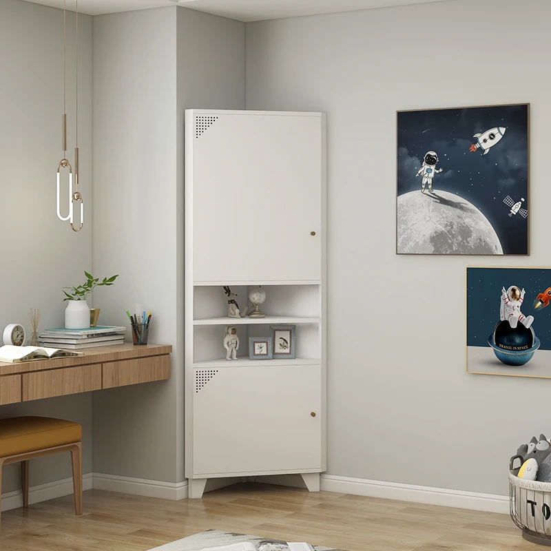 High-Capacity House Living Room Steel Wardrobe For Clothes  Four door wardrobe