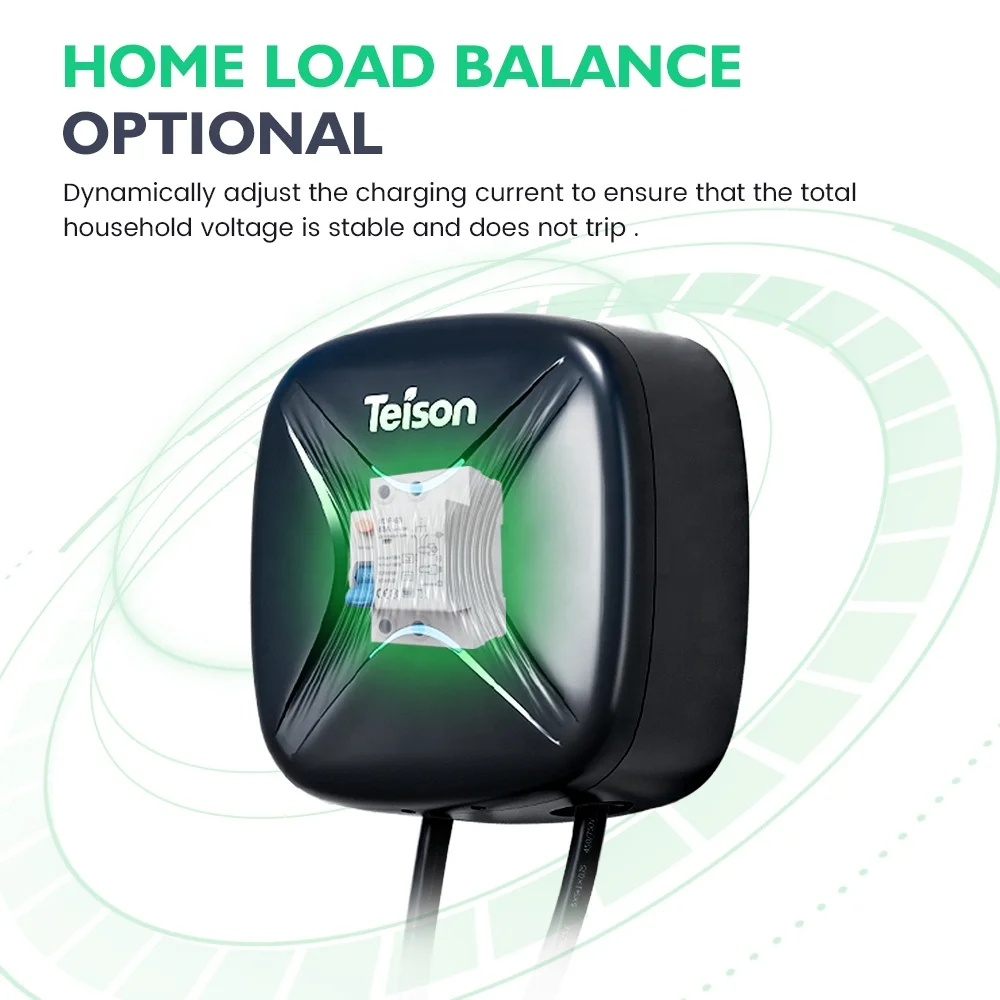 Teison 22 кВт Smart ev home wallbox с мобильным приложением