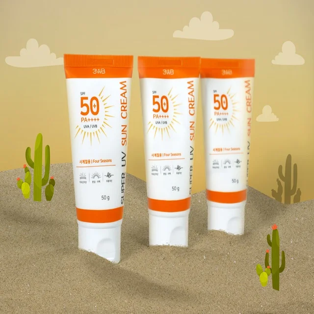 [WHP] 3WB Super UV Sun Block 50g SPF 50+PA++++ K beauty Korean supplier sunscreen sun care