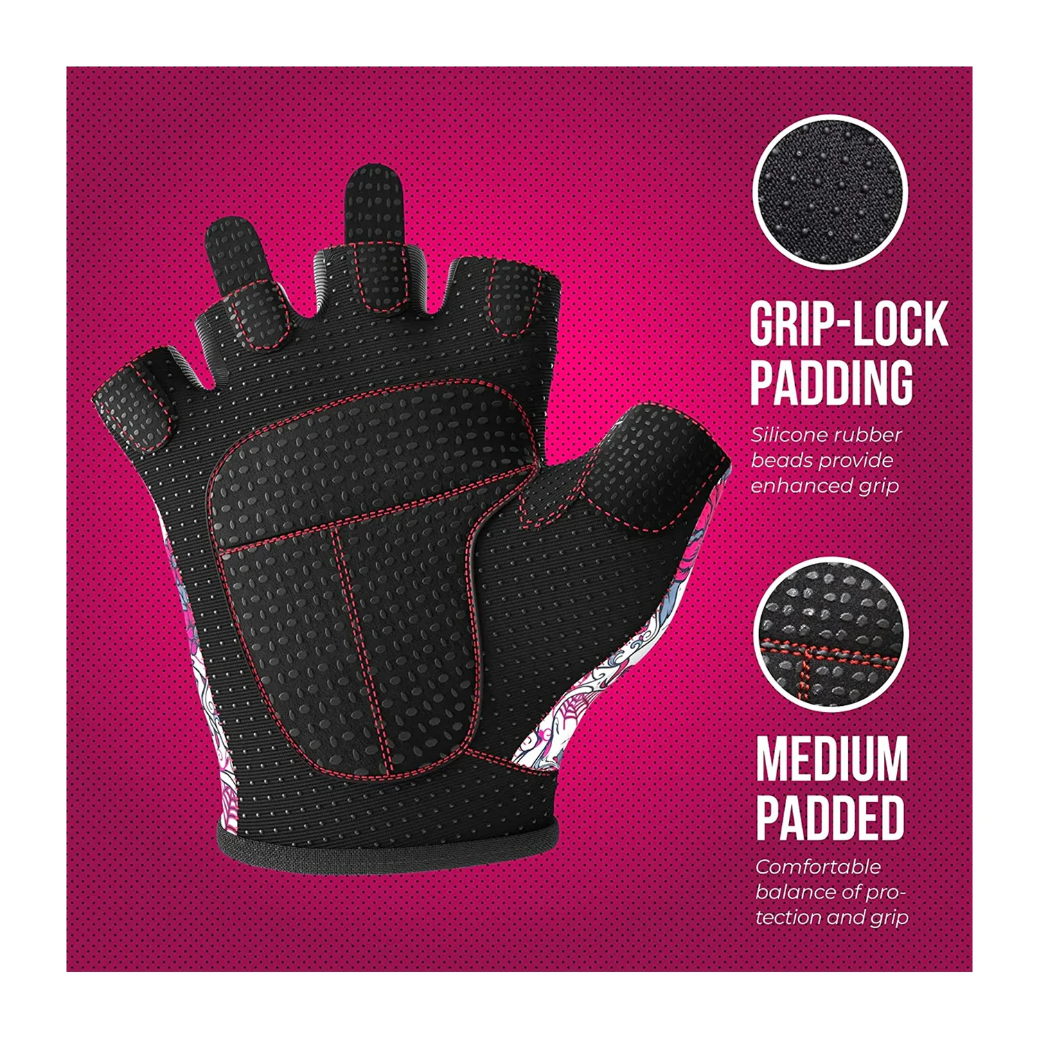 Buy Wholesale High Quality Fitness Gloves Bodybuilding Gym Custom Fitness Breathable Workout Weightlifting Gloves women men