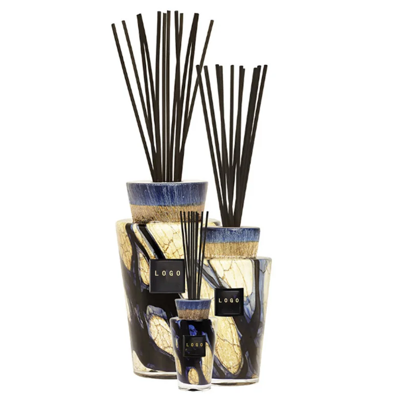 Wholesale Customized Luxury Reed Diffuser Gift Set Home Decor Air Freshener Perfume Women Home Fragrance Oil Diffuser Gift Box