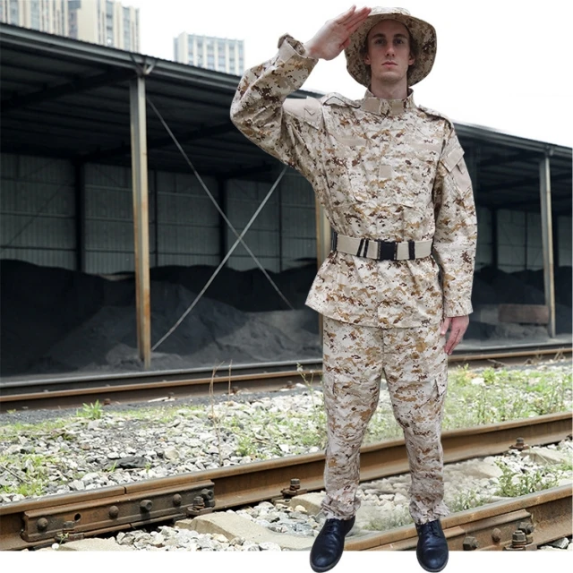 New Wholesale Export Camo Suit Suit Men ACU or BDU Outdoor Expansion Training Uniforms Real CS Clothing