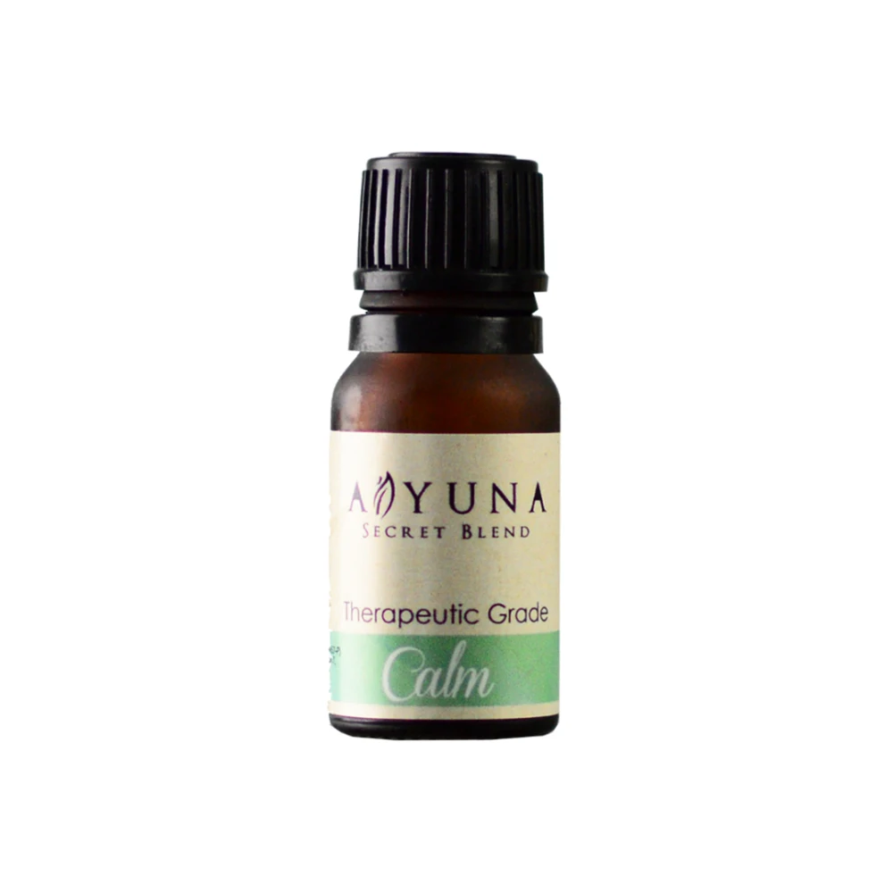 Aiyuna Calm Therapeutic Essential Oil provides soothing relief and relaxation promoting a sense of tranquility and peace