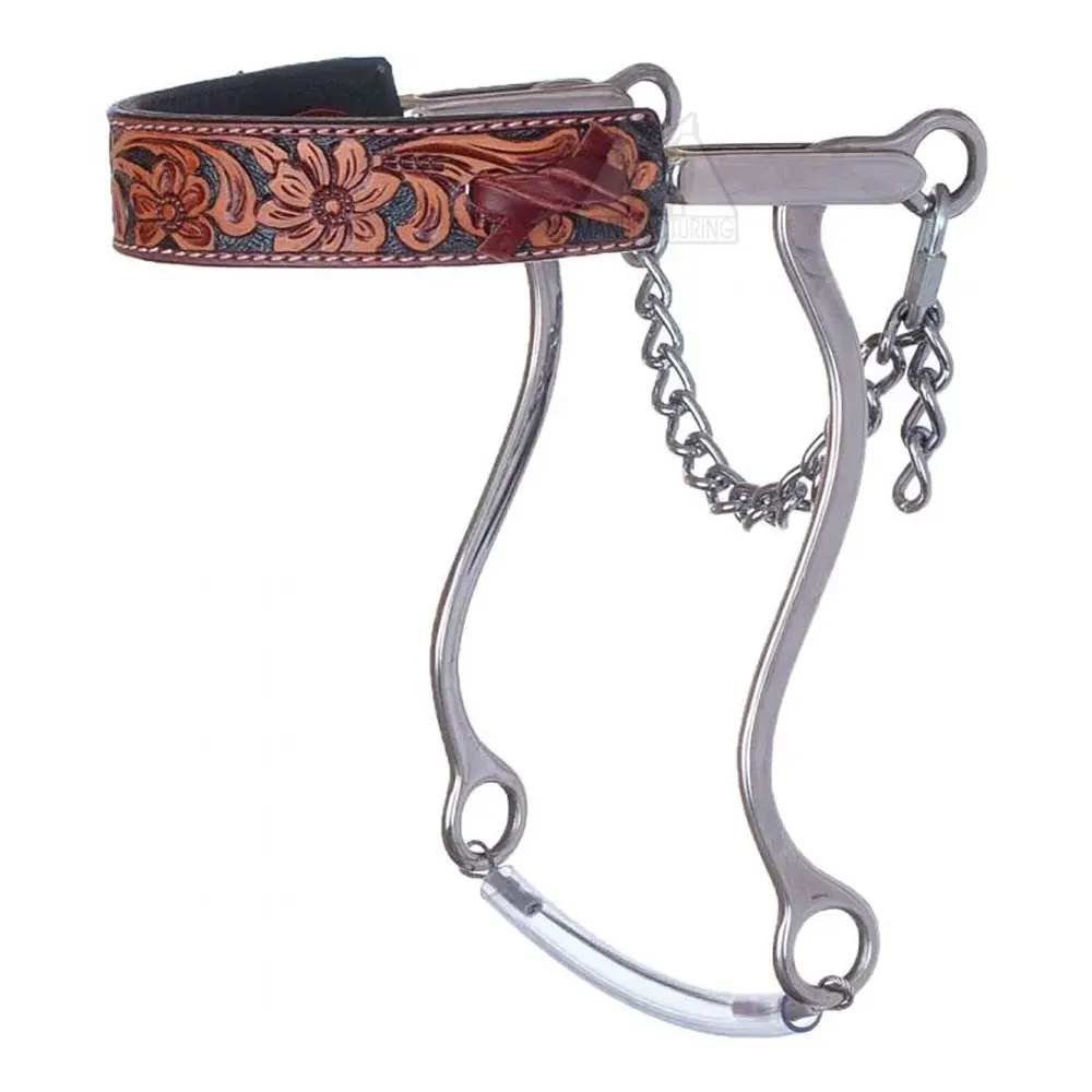 Top Quality Hackamore Bit Low Price English Equestrian Horse Riding Equipment Hackamore Bit