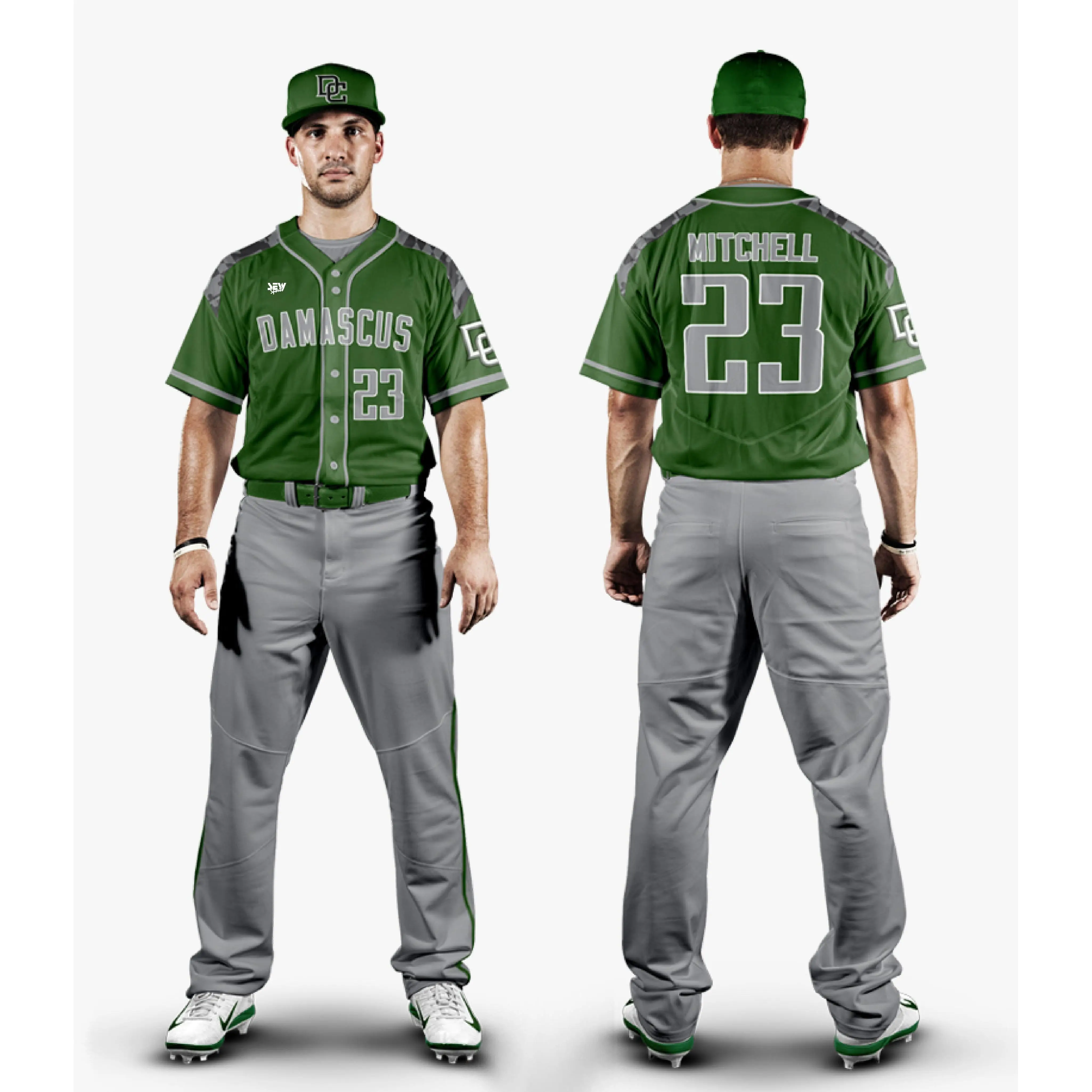 Tailored Bulldogs Men Game wear Distinctive Baseball Team Uniform Elite Road Performance Custom-Made Away Game Baseball Uniform