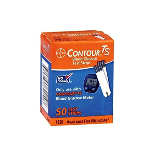 Hot Selling Contour Test Strip Blood Glucose Test Strips Fast Home Blood Sugar Test Strips Glucose Meter