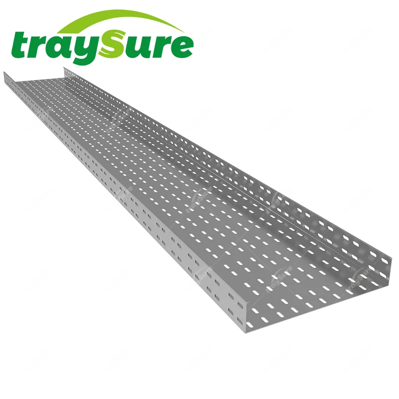 TRAYSURE Solar Mounting System Perforated Cable Tray For Solar PV Panel Solar Carport Racking Structure Solar Mounting System