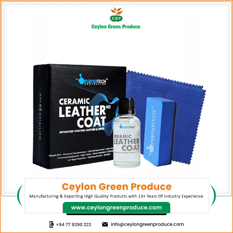 Hot Selling Ceramic Leather Coat N2 (32ml) Advanced Coating Leather & Vinyl from Supplier