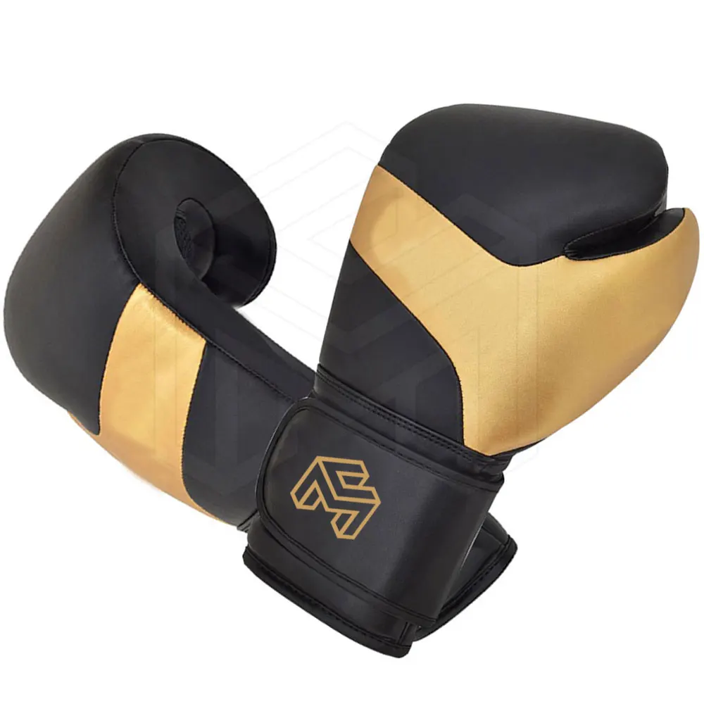Latest Style Boxing Gloves Black & Golden Color Boxing Gloves Made In Pakistan Boxing Gloves
