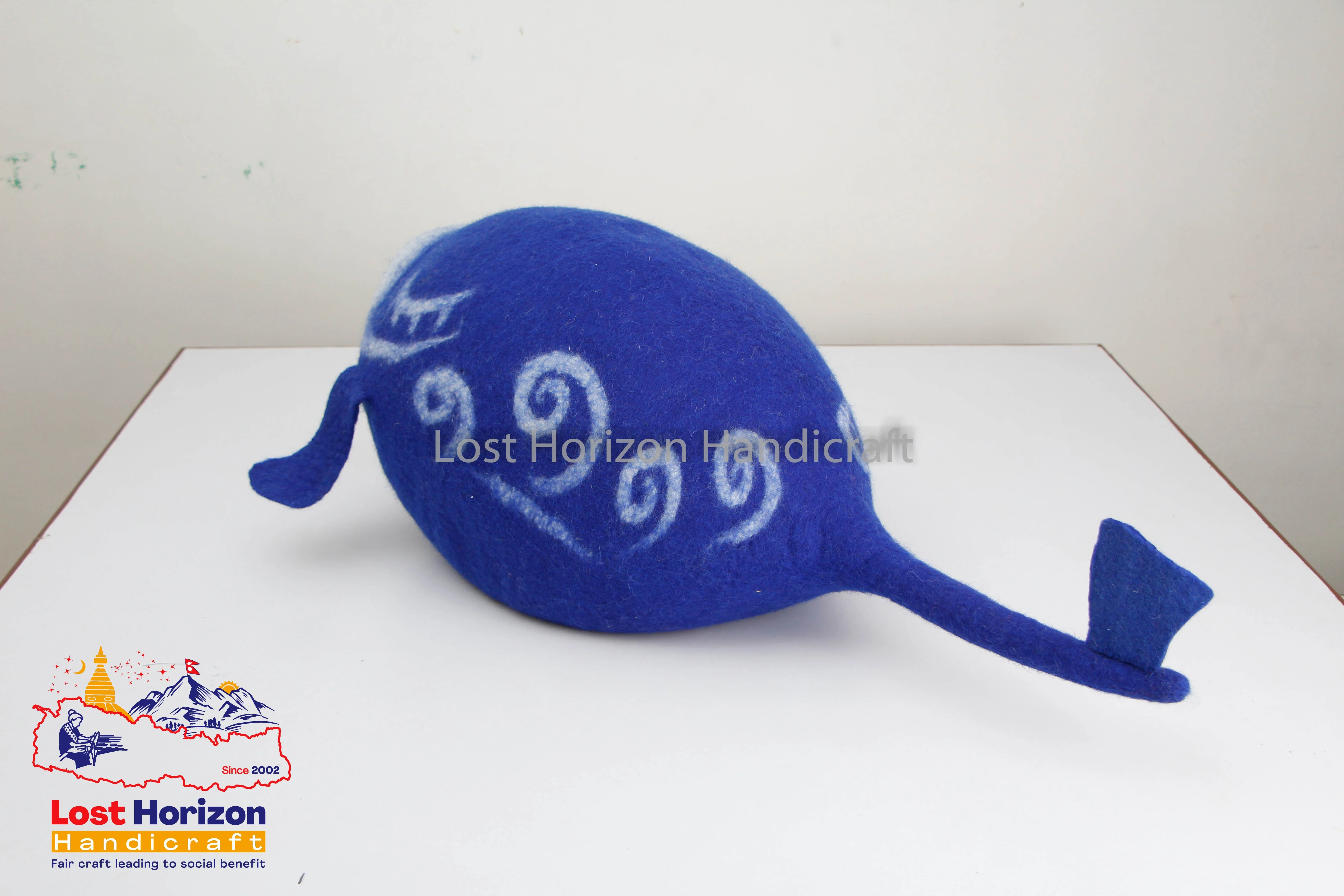 Premium Felt Handmade Wool Cat Cave Bed Ethically Crafted in Nepal Top Quality New Zealand Wool Non Allergic Non-Toxic