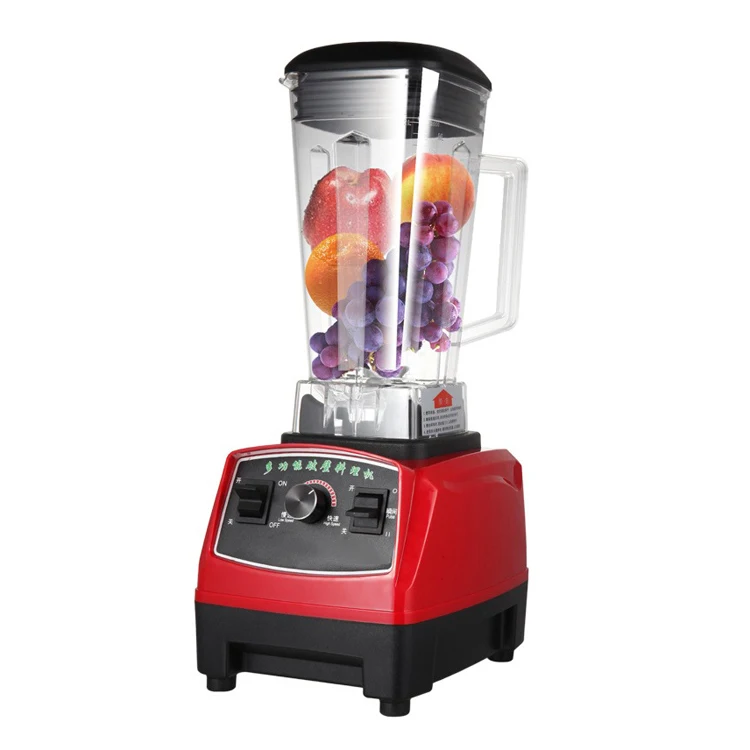 Blender with a heat-resistant pitcher and tamper tool for blending thick, hot soups, nut butters, and other tough ingredients