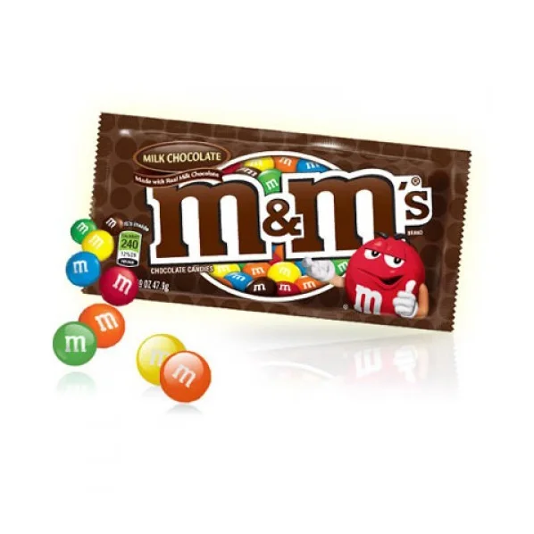 M&Ms Choco Candies milk chocolate beans 30.6g chocolat m m for kids