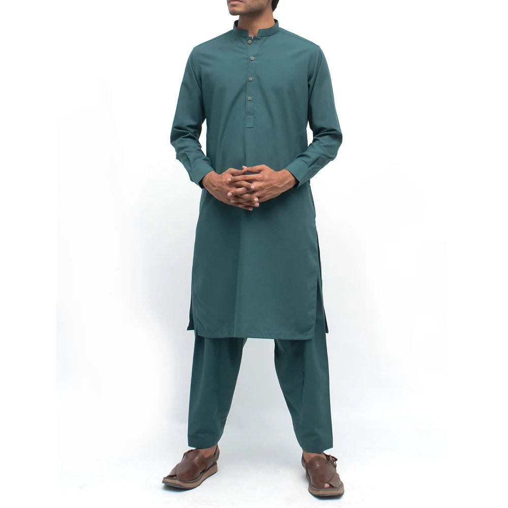 Pakistani Cotton 2023 Kurta Shalwar Kameez Ethnic Summer Winter Muslim Clothing Men Stylish Shalwar Kameez