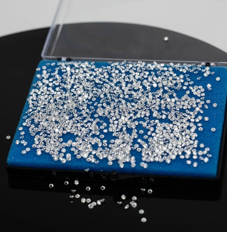 100% Natural Loose Diamonds Good Quality VVS Clarity 1.50-1.65mm Melee DEF Color Real Diamond stone Full Stock for Sale