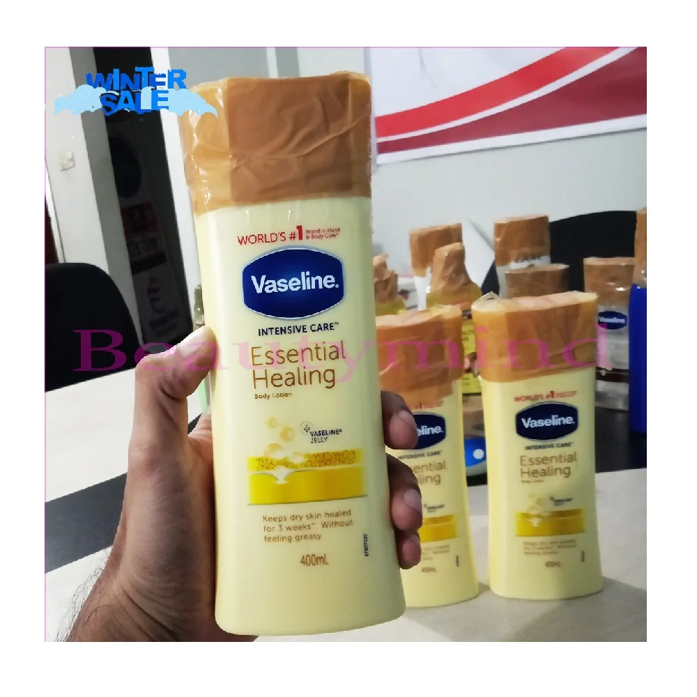 Petroleum Jelly Recommended Cosmetic White Sticker OEM Bottle Packing PET Pcs Shelf Skin Fragrance Label Origin Care Life Place