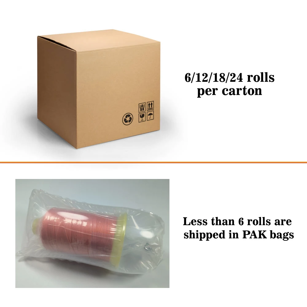 Colorful and Low Shrinkage bonded nylon thread white sewing thread polyester corespun sewing thread for sofa