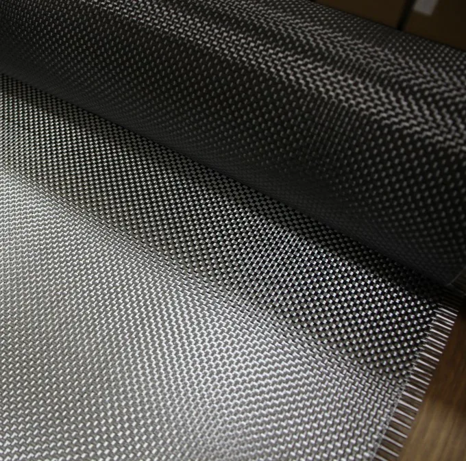 40 inches wide electroplated silver  carbon fiber fabric