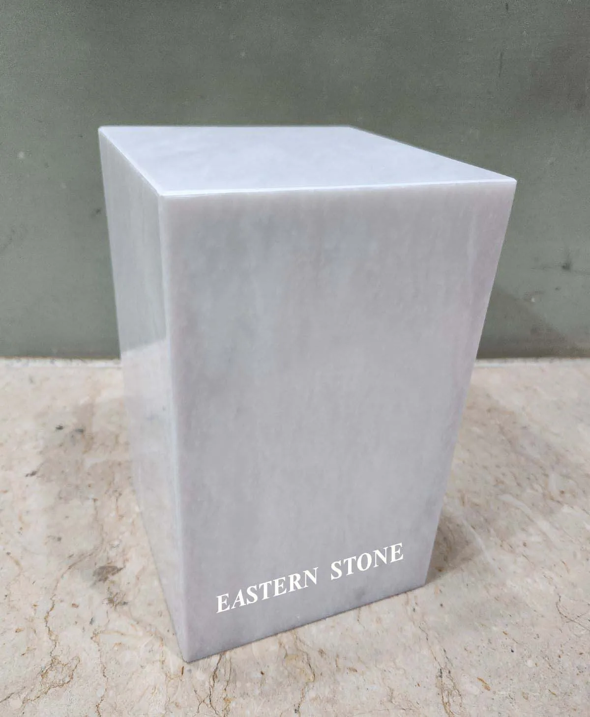 Unique Gray White Marble Stone Urns Onyx Funeral Ashes Urns for Pets