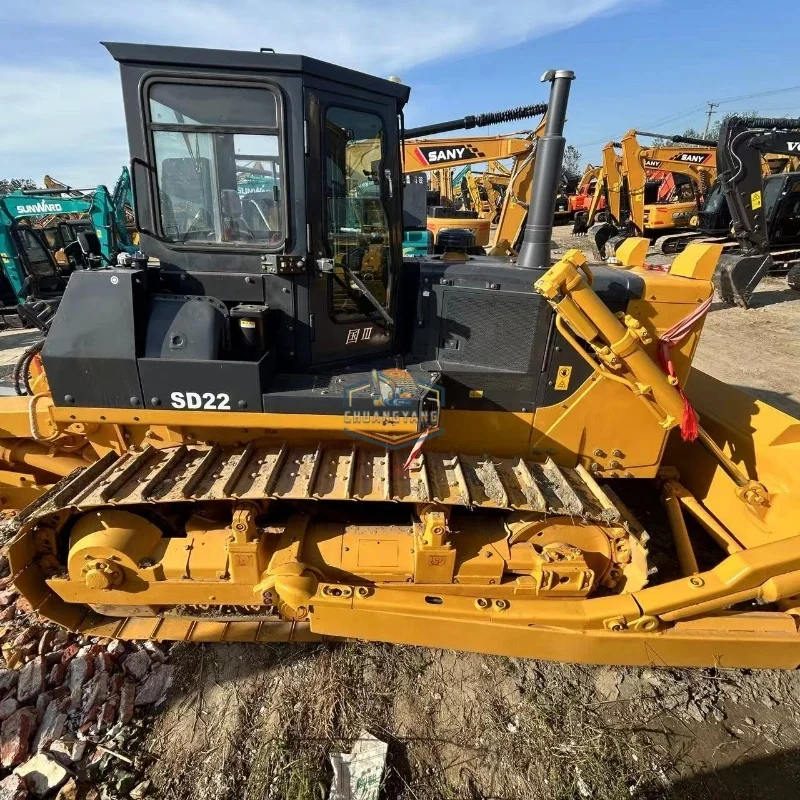 Бульдозер Doosan SD22 SD32 оригинальный хорошее рабочее состояние двигатель Hino низкая цена для продажи