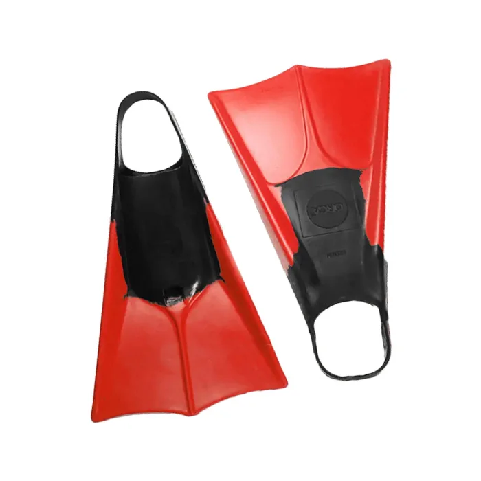 Premium High Grade Orca Bodyboarding Rubber Fins Seasonal Black  Red  Easy to Use Perfect Accessory Range of Sizes