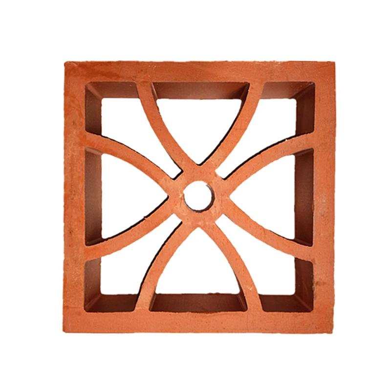 terracotta tile house building decorative breeze block for garden Porch Walkway Driveway Partition wall Backyard Terrace Fencing