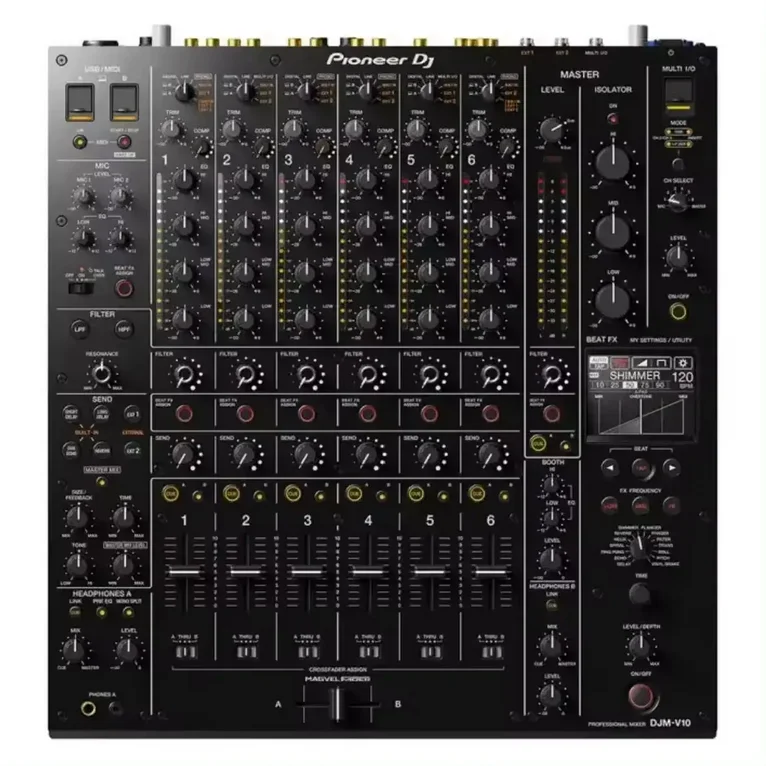 Новый DJM-V10 6-канальный профессиональный клуб DJ миксер оптовая цена