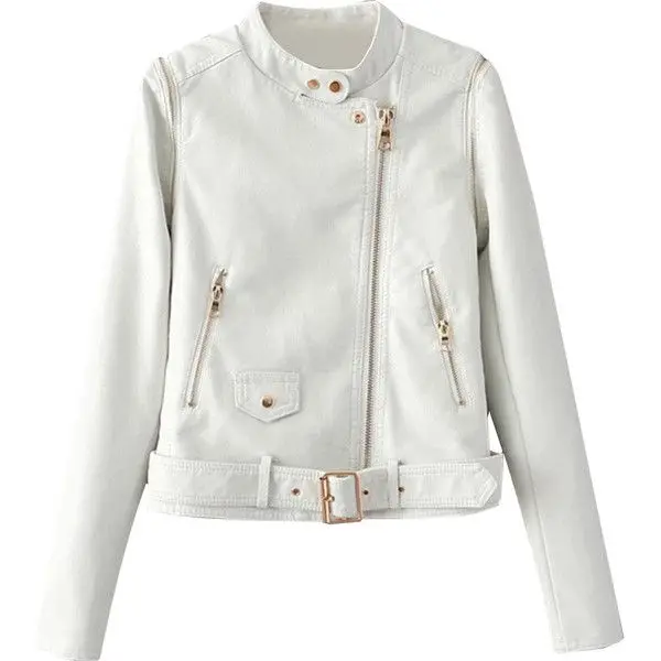 Slim-Fit Jacket In Waxed Smooth Leather/Leather Jackets