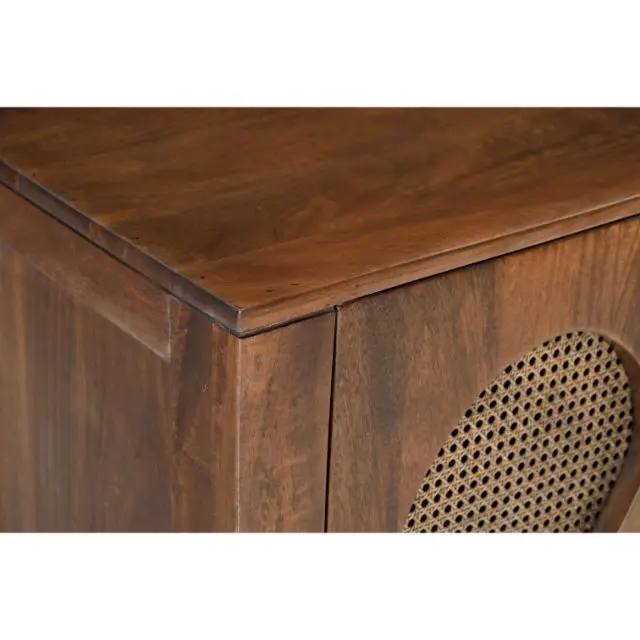 Luxury Designer Cabinet With Open Doors Wine Cabinet Buffet Sideboard for Dining Living Room Furniture