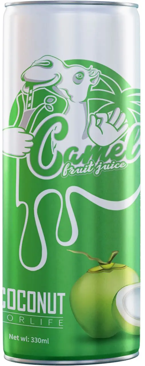 Cheapest price Tropical Fruit Juice 330ml Customize Packaging Can from Vietnam factory
