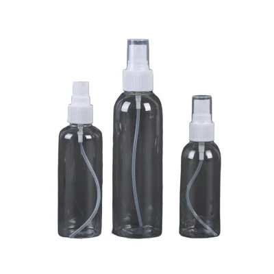Hot Selling 50ml 150ml 250ml 300ml 500ml Cosmetic Packaging Amber Plastic Spray Bottles