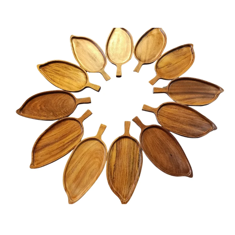 Best Seller VietFOA WOODEN TRAY for Restaurant & Hotel supplied high quality provided by VietFOA manufacture in Vietnam