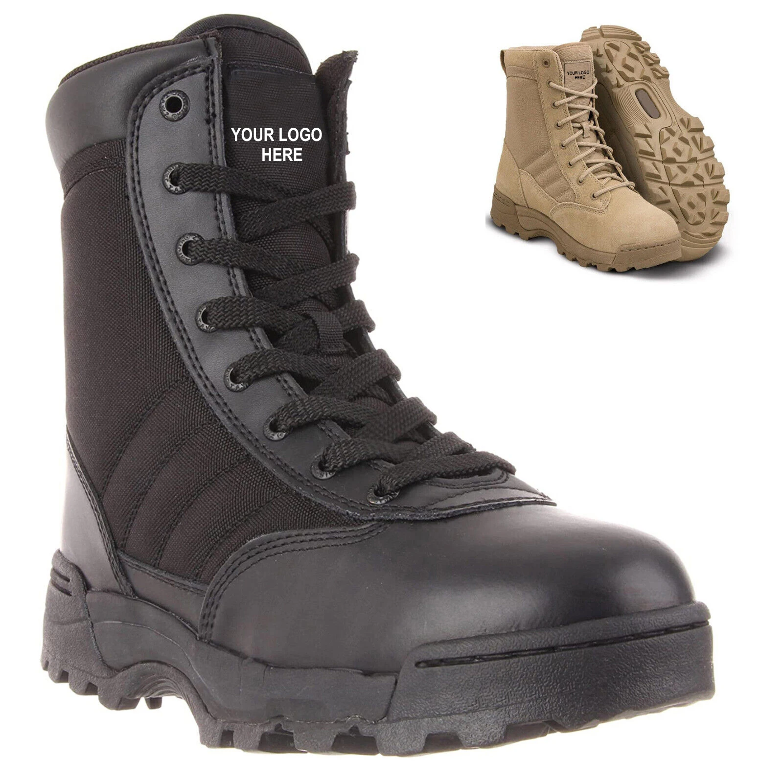 Мужские кожаные ботинки