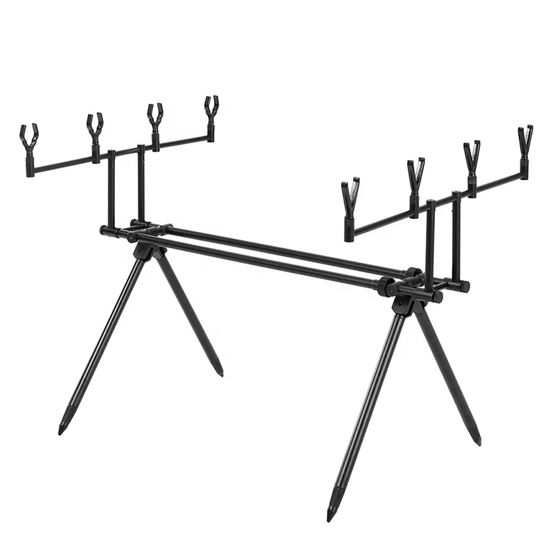High Quality Aluminum Alloy Fishing Rod Holder Quick folding sea pole holder rod pod carp fishing