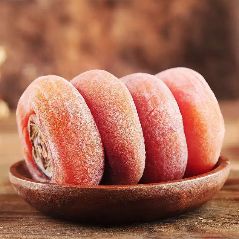Custom Packaging Wholesale Processed Dried Fruits 1 Year Shelf Life Whole Dried Persimmon With Good Quality