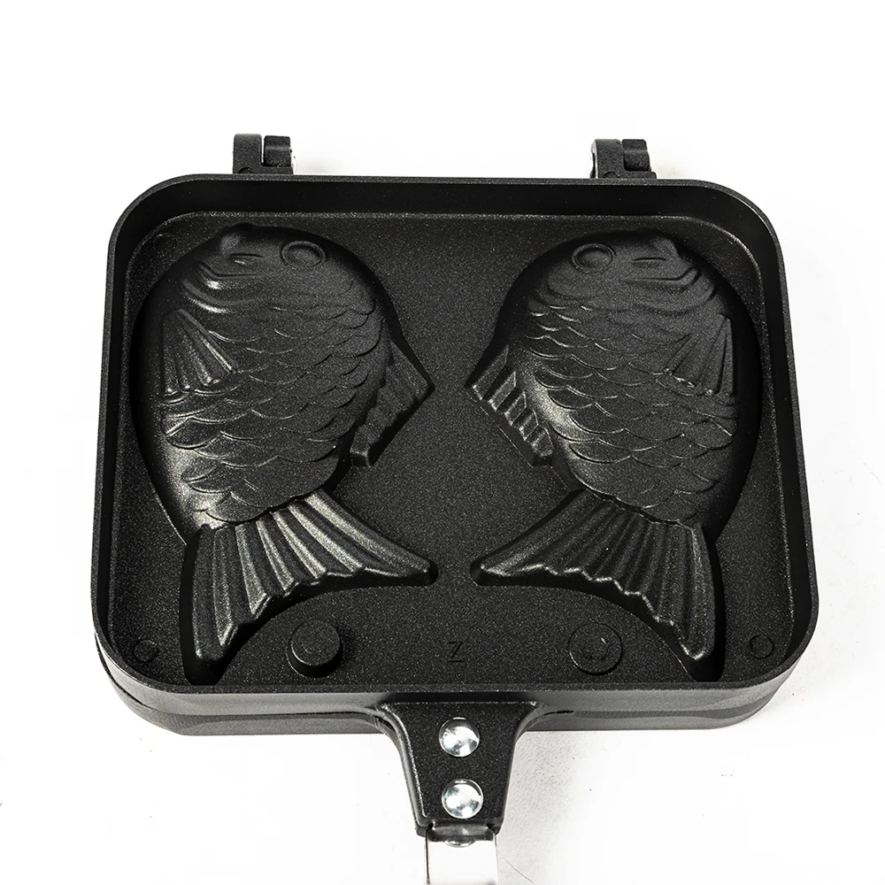 Mini Double Side Household Grill Fish Mold Waffle Maker Taiyaki
