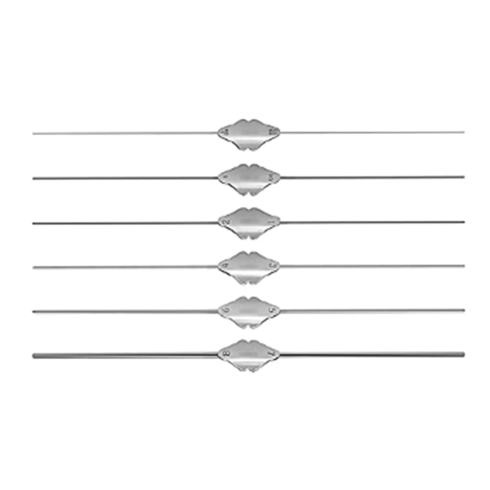 Professional Dental Hand Piece 6 Pieces Set of Bowman Lacrimal Probe 6 Surgical Dental ENT Instruments