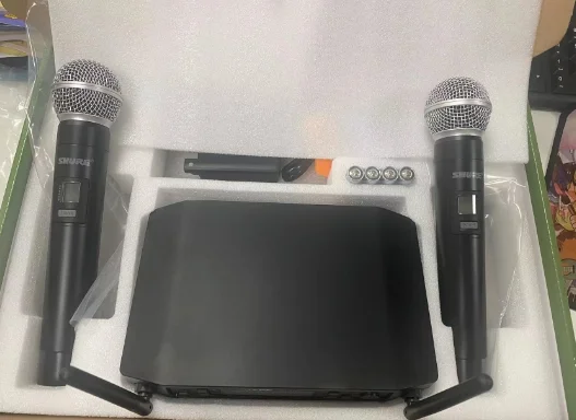 Hot Sell Professional Handheld Wireless Mic FM stage professional performance microfone GLXD4 wireless microphone