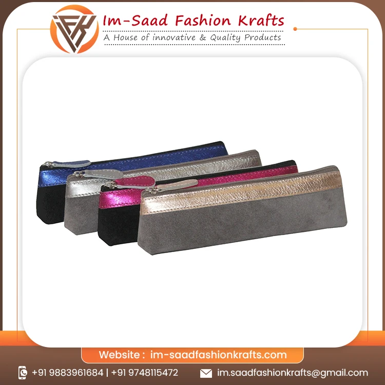 Милые дизайнерские чехлы для карандашей и ручек ручной работы оптовых покупателей