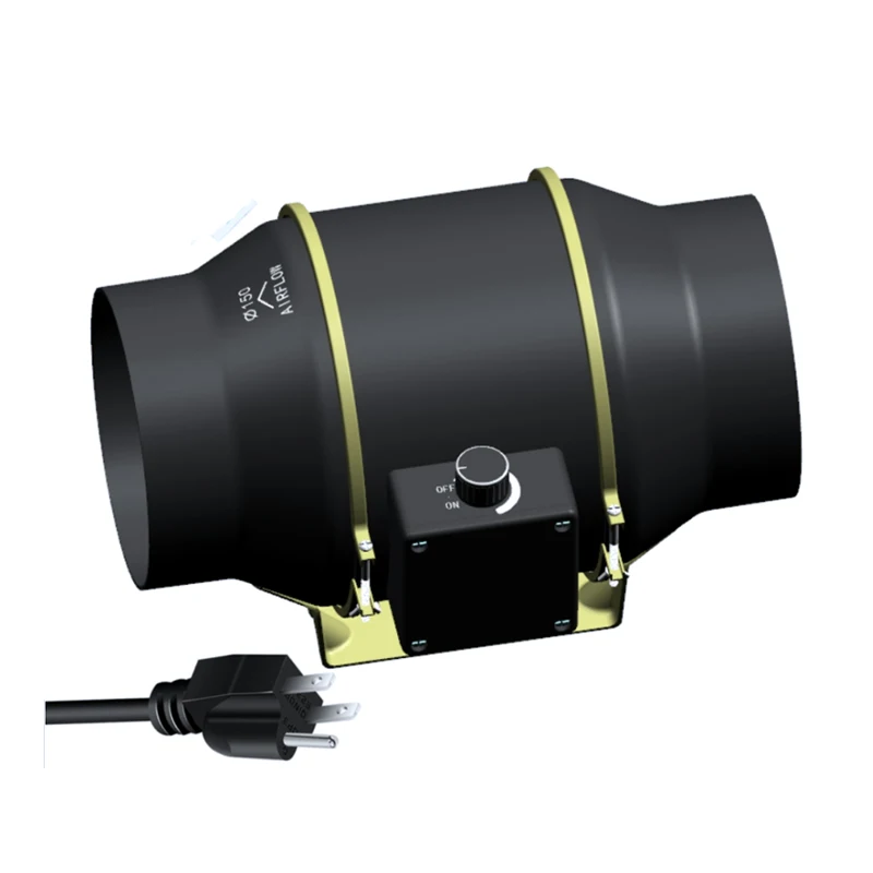 low price clearance 6 Inch New Ventilation System Mix Flow In-line Duct Fan