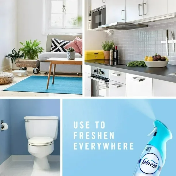 Febreze Odor-Fighting Air Freshener, Hawaiian Aloha, Pack of 2, 8.8 oz