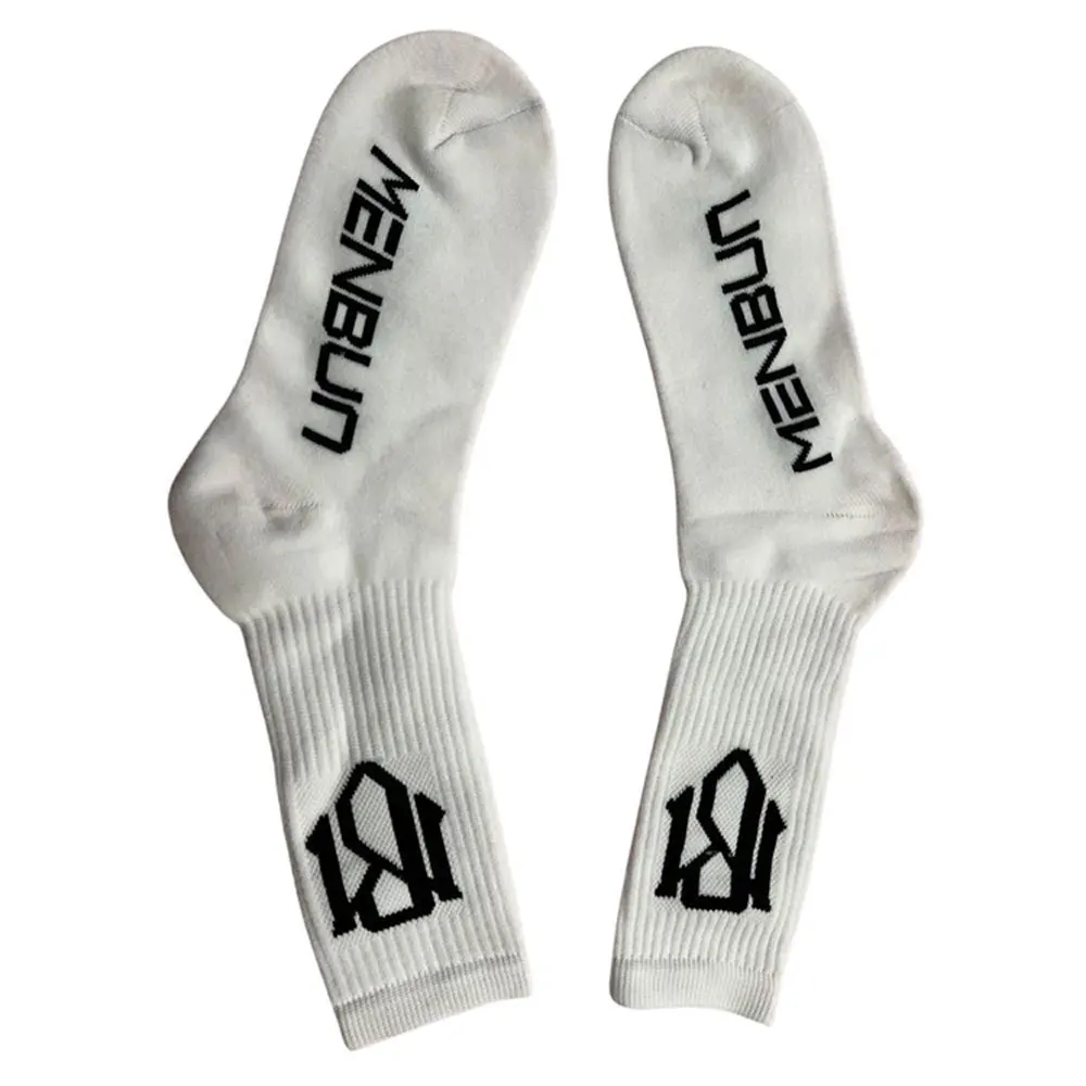 Oem Service Wholesale Price High Street Men Active Wear Sports Socks Running Custom Comfortable And Breathable Long Socks