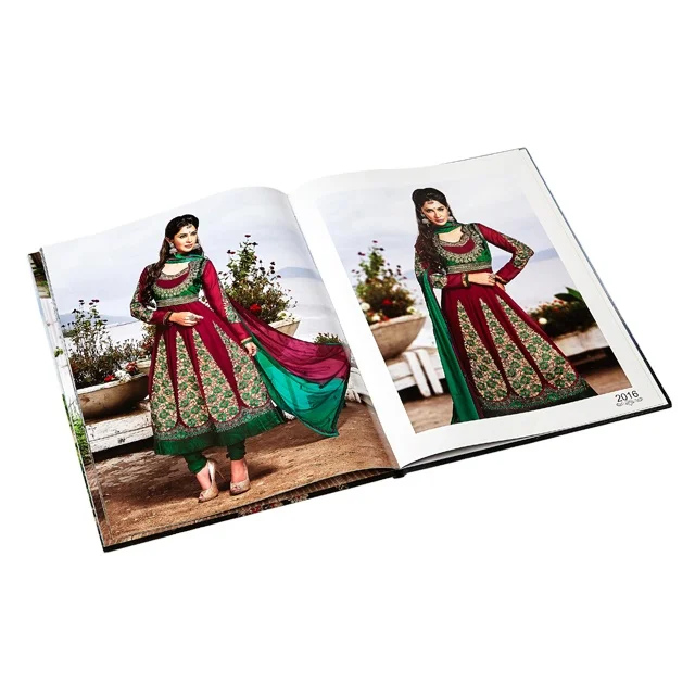 High Quality Fashion Magazine Printing.