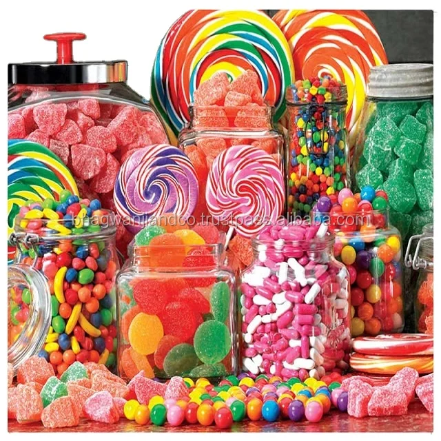 2023 Factory Price Fruit Flavor Round Shape Colorful Soft Gummy Lollipop Yummy Fruit Mix Candy