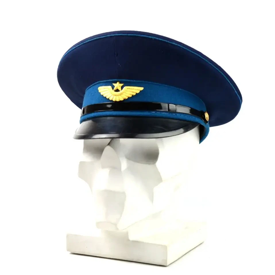 OEM wholesale custom made top quality Officer Cap Custom Made Officer Uniform Wear Cap with customized color logo and size