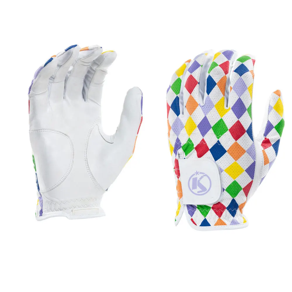 OEM Super Quality Golf Gloves with Custom Logo Premium Leather Material for Sports Customizable Design Made in Pakistan