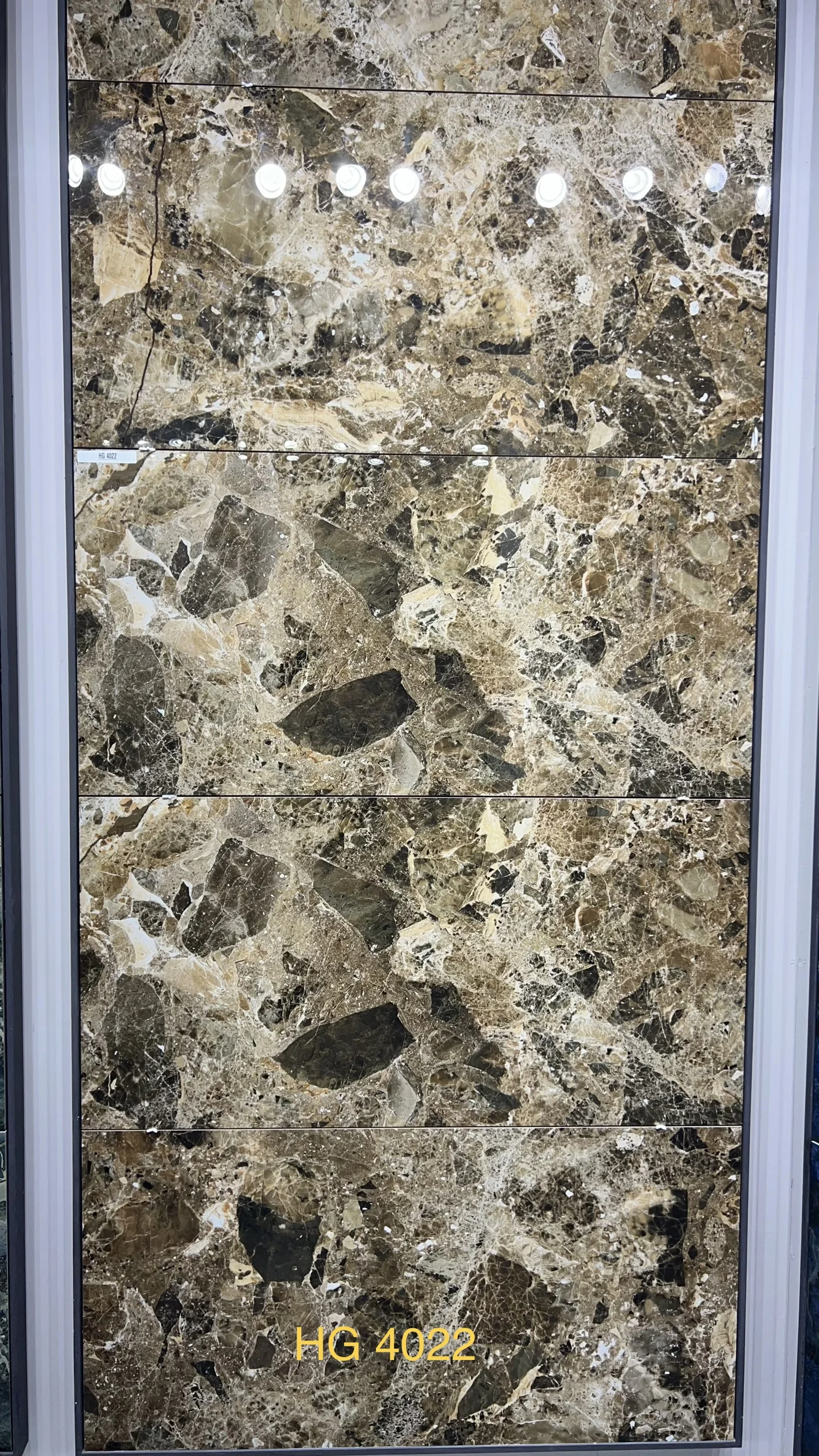 600X1200 MM Porcelain tiles with glossy surface gives perfect finishing to the interior and exterior of home