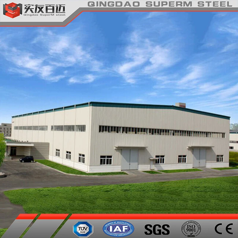 Hot Sale Prefabricated Steel Structure Workshop Building Pre-Built Metal Frame Industrial Storage Shed Kits