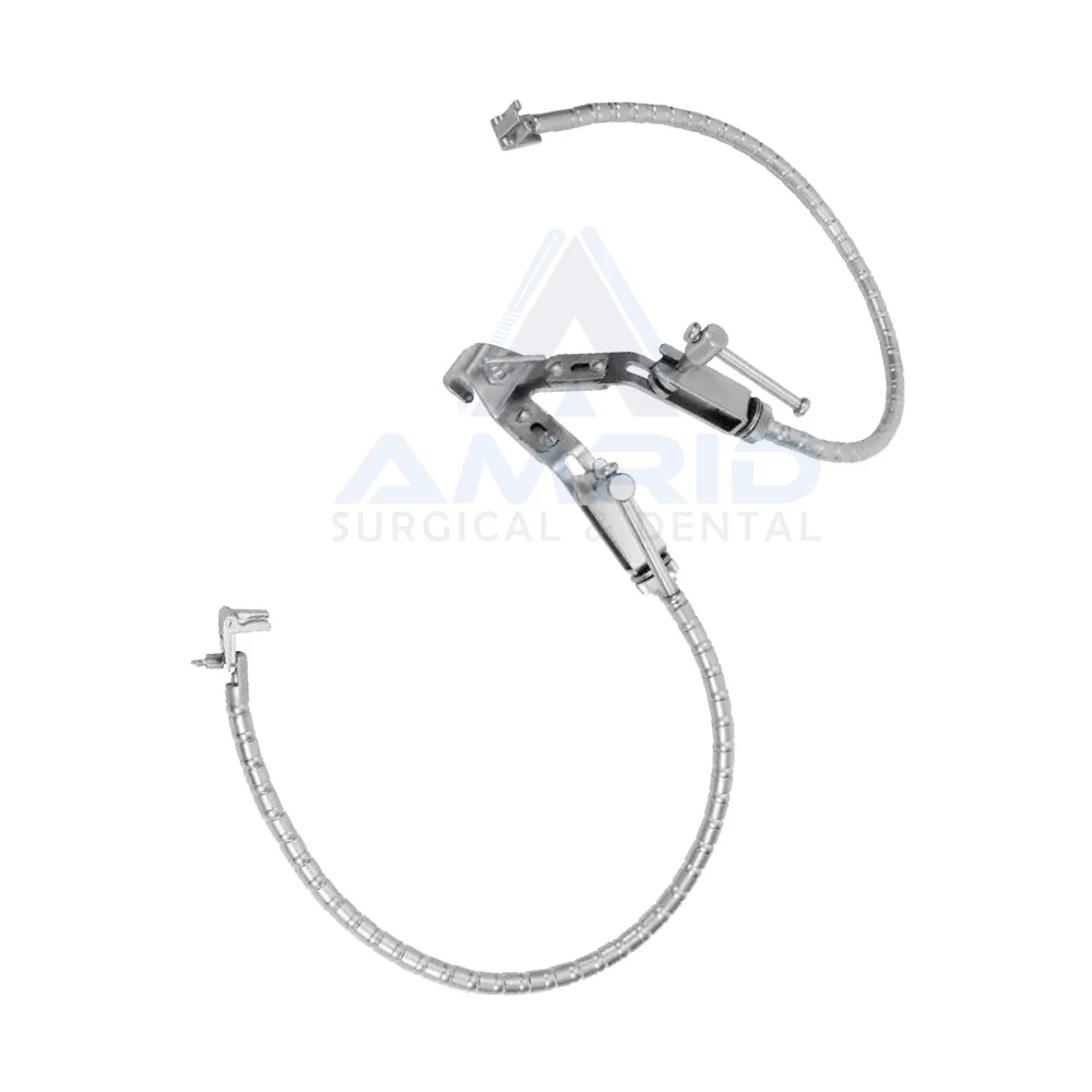 Самоудерживающий Ретрактор мозга Leyla для монтажа черепа нейрохирургические инструменты в немецких щипцах из нержавеющей стали