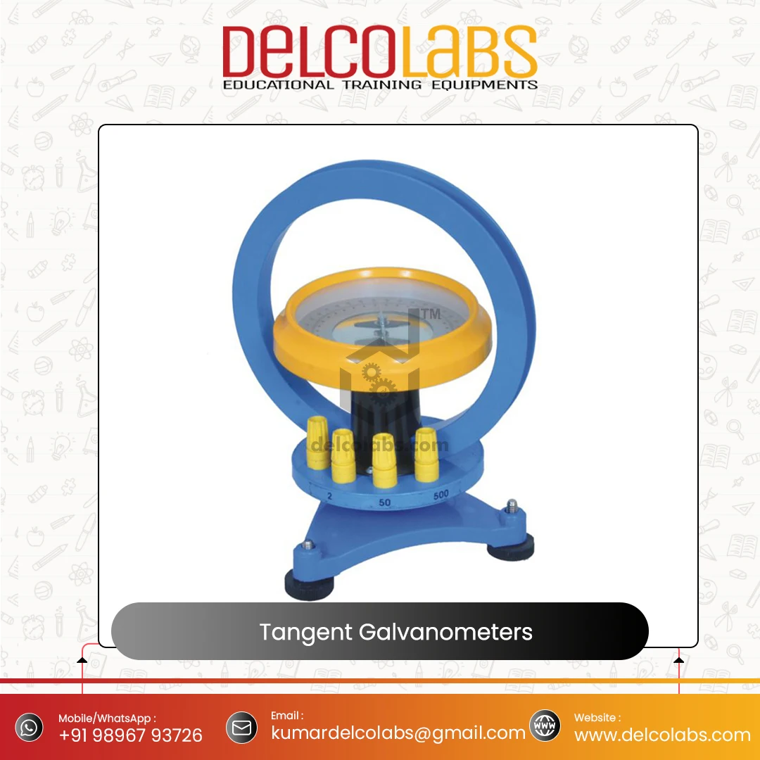 Physics Laboratory Supply Law Apparatus for Teaching Analog Tangent Galvanometer at Good Market Price